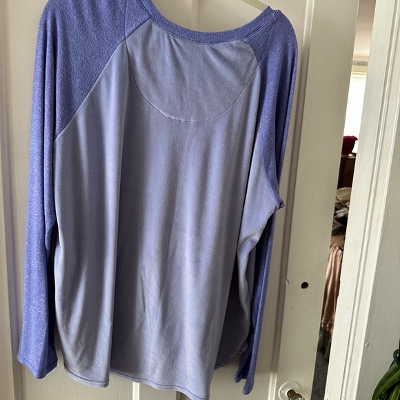 Climate Mate - Cuddle Duds periwinkle ish color soft sweatshirt 2xl - Picture 6 of 7